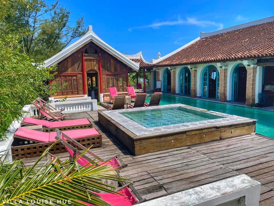Villa Louise Hue Beach Boutique Hotel المظهر الخارجي الصورة